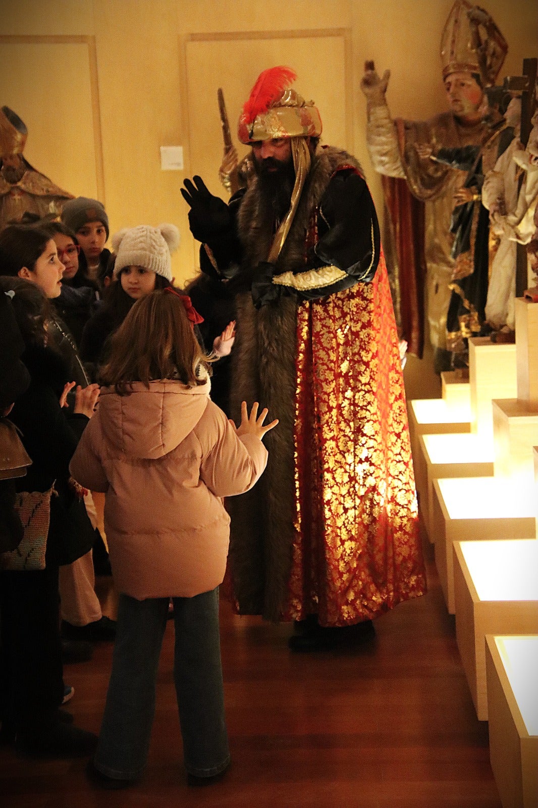 El paje de Baltasar al que le gustan las obras de arte de Rioseco